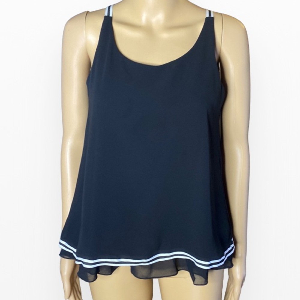 Save the Queen Sleeveless Black Top XS